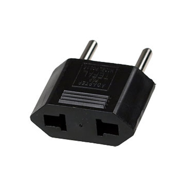 Переходник сетевой Tefal US-EU чёрный